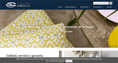 Desktop Screenshot of mueblesgarcia.com